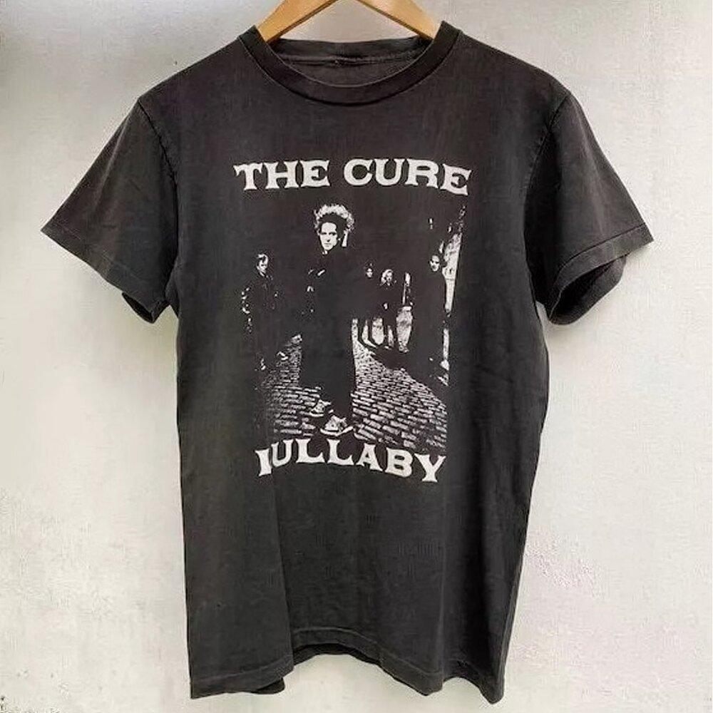 The Cure Lullaby Song T-Shirt, Retro S Black Tee Gift For Music Fans